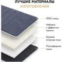 Массажный матрас Dykemann Benefit U45/ Вибромассажер для всего тела с подогревом и пультом/ Электрический массажер для всего тела