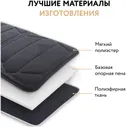 Массажный матрас Dykemann Benefit U15/ Электрический массажер для всего тела с подогревом и пультом/ Вибромассажер для всего тела