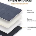 Dykemann Массажный матрас Dykemann Benefit U15/ Электрический массажер для всего тела с подогревом и пультом/ Вибромассажер для всего тела массажер для тела