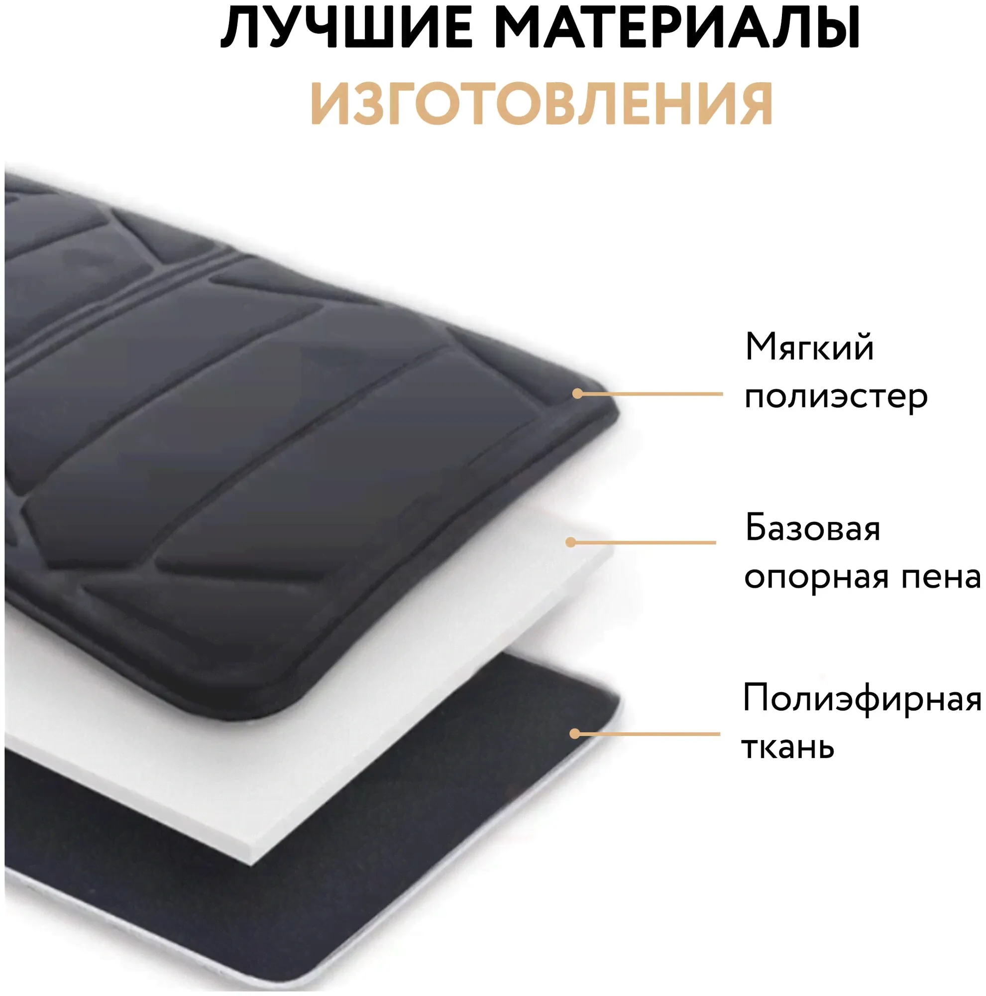 Массажный матрас Dykemann Benefit U15/ Электрический массажер для всего тела с подогревом и пультом/ Вибромассажер для всего тела-2